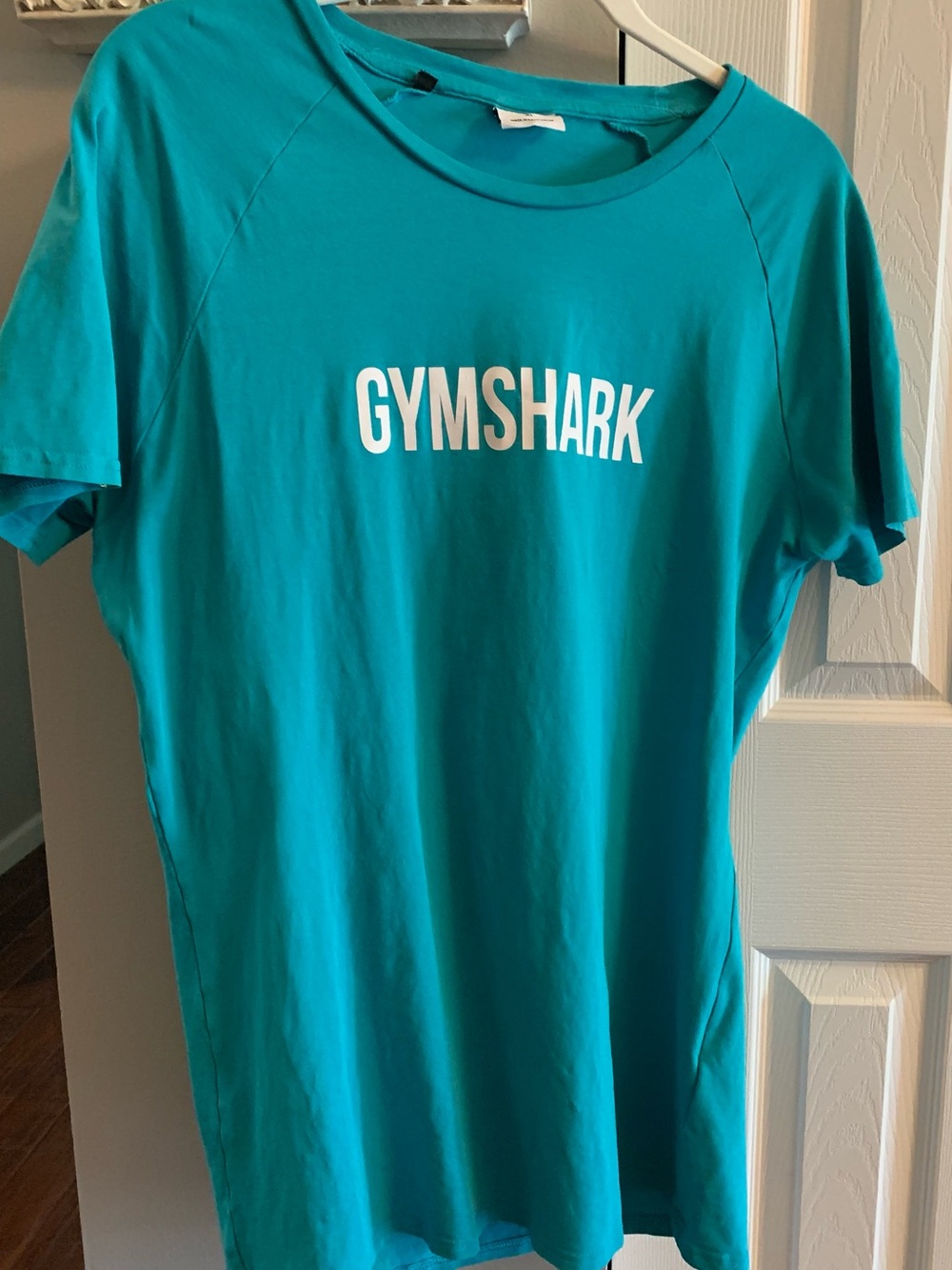 Gymshark Men’s Teal Crewneck T-Shirt - XL